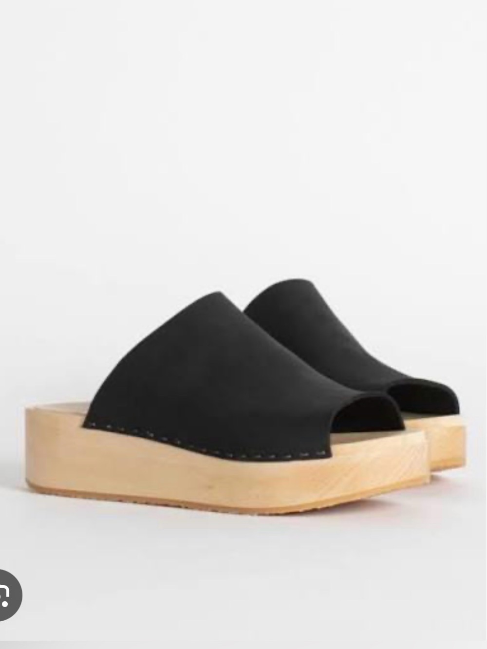 Bryr Norma Platform Clog in Black size 38 - Picture 2 of 13